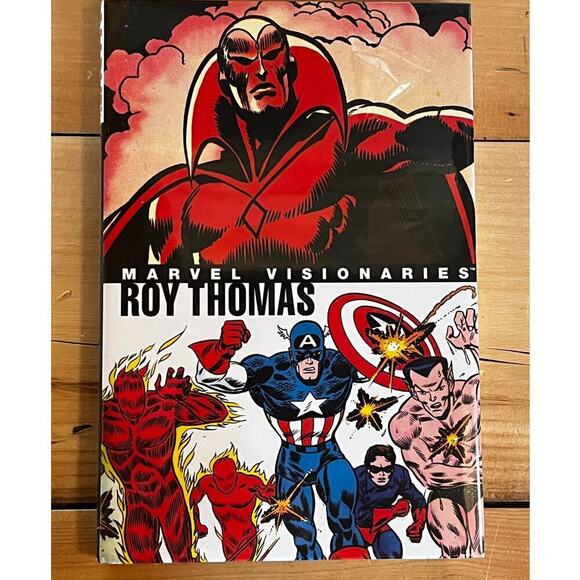 NEW SEALED! Roy Thomas Marvel Visionaries Marvel Graphic Novel Comic Book - Picture 1 of 3